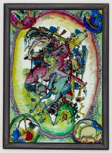 Apokaliptik Atlılar II by Wassily Kandinsky