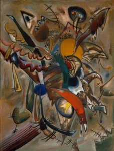 Dantelli resim (kompozisyon no.234) by Wassily Kandinsky