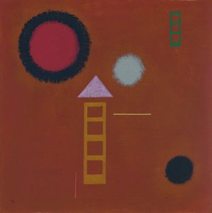 sakinlik; Sakinleşti by Wassily Kandinsky