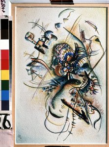 "" Kompozisyon "" Ressam Günü Vassily Kandinsky (O Vassily Kandinsky by Wassily Kandinsky