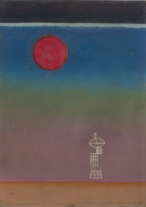 eğreltiotu. 1930 by Wassily Kandinsky