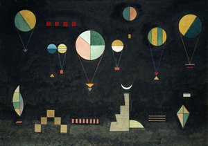 sığ-alçak by Wassily Kandinsky