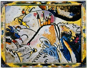 Güneşle cam boyama (Küçük zevkler) by Wassily Kandinsky