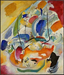 Doğaçlama 31 Deniz Savaşı by Wassily Kandinsky