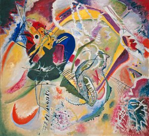 Doğaçlama 35, 1914. by Wassily Kandinsky