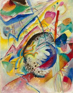 Kandinsky - Büyük Çalışma, 1914 by Wassily Kandinsky