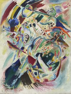 Kandinsky - Edwin R. Campbell için Panel No. 4, 1914 by Wassily Kandinsky