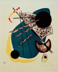 Küçük dünyalar II by Wassily Kandinsky