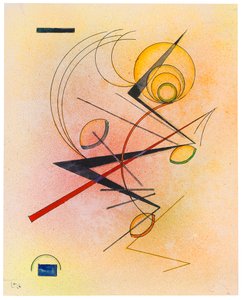 Küçük Sıcak, 1928. by Wassily Kandinsky
