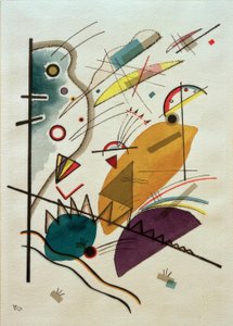 kompozisyon by Wassily Kandinsky