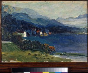 ""Lac Kochel"" Wassily Kandinsky