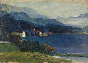 Kochel Gölü, c. 1902 by Wassily Kandinsky
