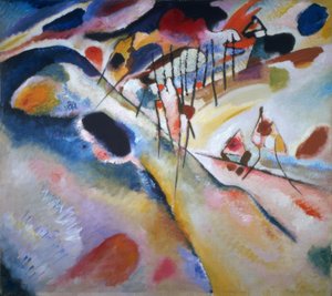 manzara by Wassily Kandinsky