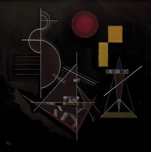 Ağırda hafif (zwaarda hafif). 1929 by Wassily Kandinsky