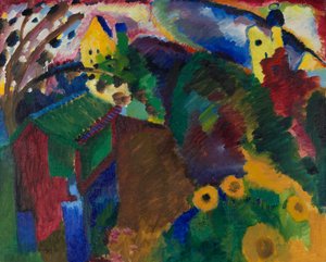 Murnau - Bahçe by Wassily Kandinsky