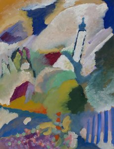 Kilise I ile Murnau by Wassily Kandinsky