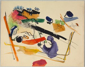 başlıksız by Wassily Kandinsky