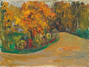 Sonbaharda Park by Wassily Kandinsky