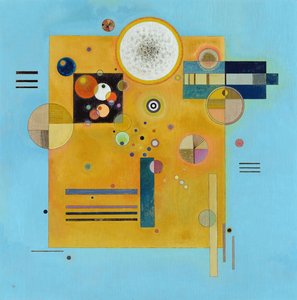 Yumuşak basınç, 1931 by Wassily Kandinsky