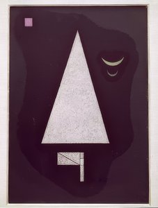 Sivri beyaz. 1930 by Wassily Kandinsky