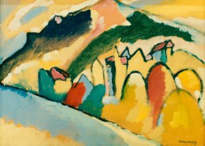 Sonbahar I için çalışma by Wassily Kandinsky