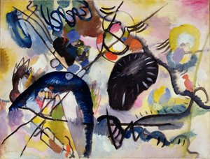 alacakaranlık by Wassily Kandinsky