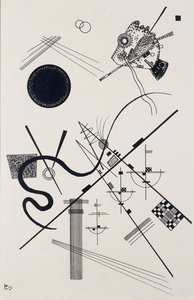 İsimsiz (Çizim 4); İsimsiz (Dessin 4) by Wassily Kandinsky