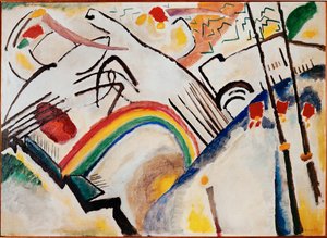 İsimsiz (tuval üzerine yağlıboya) by Wassily Kandinsky