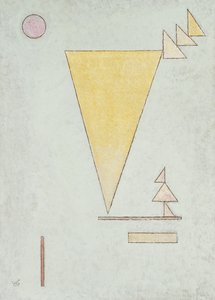 Beyaz; Weiss by Wassily Kandinsky