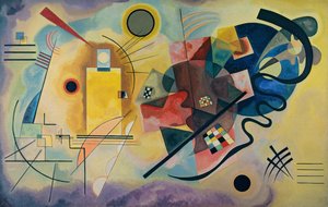 Sarı, Kırmızı, Mavi by Wassily Kandinsky