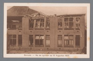 Borculo -- 10 Ağustos 1925'teki kasırgadan sonra