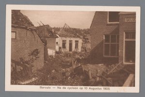 Borculo -- 10 Ağustos 1925'teki kasırgadan sonra