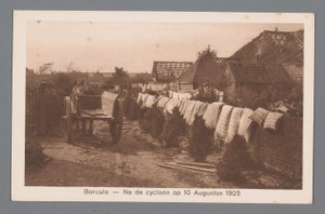Borculo -- 10 Ağustos 1925'teki kasırgadan sonra