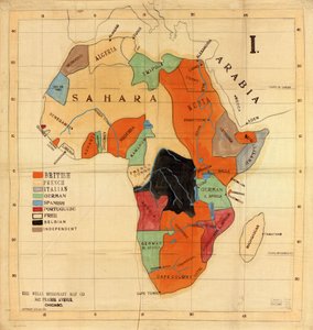 Afrika]. by Wells Missionary Map Co.