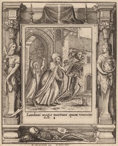 Abbess, 1651. by Wenceslaus Hollar