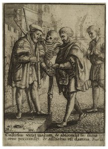 Avukat. durum 2 by Wenceslaus Hollar