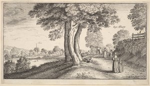 Albury, 1625-77. by Wenceslaus Hollar