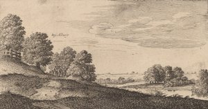 Albury, 1645. by Wenceslaus Hollar
