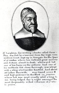 Alexander Leighton, c.1641 by Wenceslaus Hollar