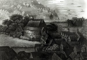Ayı Bahçesi, 1647 by Wenceslaus Hollar