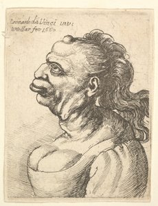 Dekolteli elbise giyen, dudak çıkıntılı, alnında büyüme, söz..., 1660. by Wenceslaus Hollar