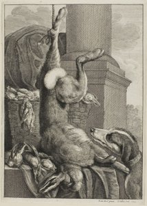 ölü tavşan by Wenceslaus Hollar