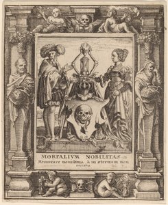 Ölümün Arması, 1651. by Wenceslaus Hollar