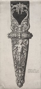 Hançer Kılıfı için Tasarım. by Wenceslaus Hollar