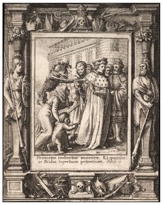 Dük. durum 1 by Wenceslaus Hollar