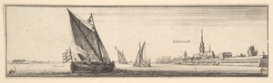 Emmerich, 1642-44. by Wenceslaus Hollar