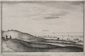 İngilizce Görünümler: Eski Shoreham by Wenceslaus Hollar