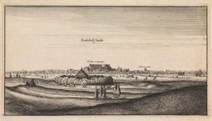 İngilizce Görünümler: Tootehill Alanları by Wenceslaus Hollar