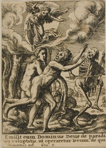 Cennetten kovulma by Wenceslaus Hollar