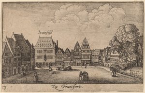 Frankfurt by Wenceslaus Hollar